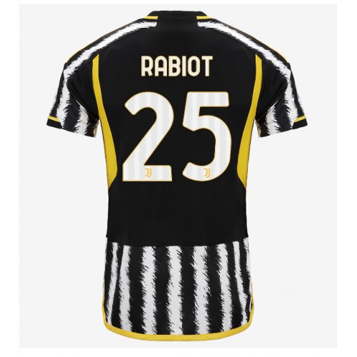 Pánský Fotbalový dres Juventus Adrien Rabiot #25 2023-24 Domácí Krátký Rukáv